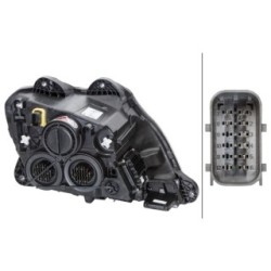 Headlight - HELLA 1LX 010 116-791