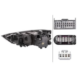 Headlight For AUDI - HELLA 1LL 354 838-081