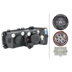 Headlight - HELLA 1LJ 247 046-401