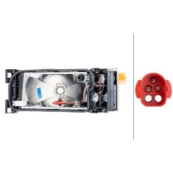Headlight - HELLA 1LG 007 150-121