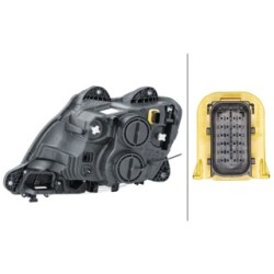 Headlight - HELLA 1LD 010 116-601