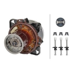 Headlight Insert - HELLA 1BL 008 193-017