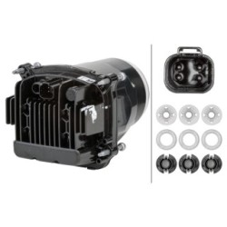 Headlight Insert - HELLA 1AL 012 758-121