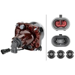 Headlight - HELLA 1AL 009 998-041