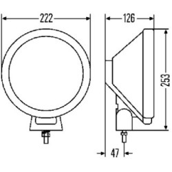 Spotlight - HELLA 1F8 006 800-191 | OE 129 9751