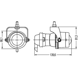 Worklight - HELLA 1GL 008 090-211 | OE 090 6497