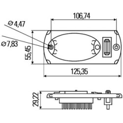 Interior Light - HELLA 2JA 343 570-041 | OE 5032 39881