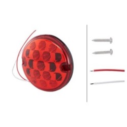 Rear Fog Light - HELLA 2NE 357 028-031 | OE 2NE 357 028-031