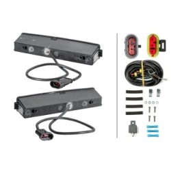 Daytime Running Light Set - HELLA 2PT 010 043-801 | OE 010 043-801