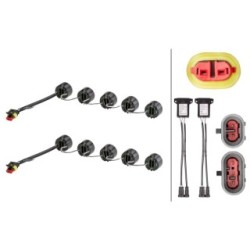 Daytime Running Light Set - HELLA 2PT 010 458-711 | OE 503861999