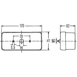 Combination Rear Light - HELLA 2SD 002 582-011
