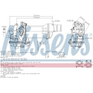 EGR Module - Nissens 98230