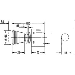 Switch - HELLA 6ED 004 778-031 | OE KDWHLO9306