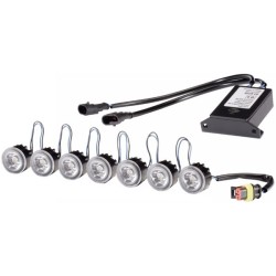 Daytime Running Light Set - HELLA 2PT 010 458-741 | OE 21929094
