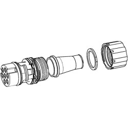 Cable Connector Kit - HELLA 9XX 340 880-001 | OE 091 0348