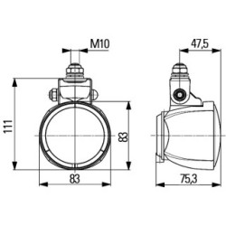 Worklight - HELLA 1G0 996 176-111 | OE 1G0 996 176-111