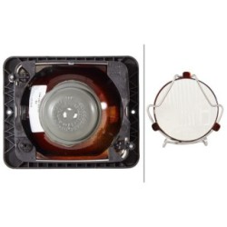 Headlight - HELLA 1AA 004 109-001