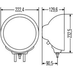 Spotlight - HELLA 1F8 007 560-011 | OE 187-101-2677