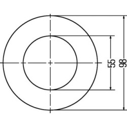 Position Light - HELLA 2PF 008 405-057 | OE 1 507 127 2