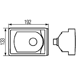 Side Indicator - HELLA 2BA 008 805-057 | OE 2 055 717 7