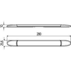 Interior Light - HELLA 2JA 343 606-011 | OE 2JA 343 606-011