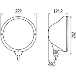 Spotlight - HELLA 1F8 009 797-431 | OE 152 7616