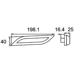 Reverse Light - HELLA 2ZR 013 401-027 | OE 2 752 308