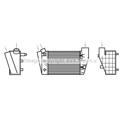 Intercooler - AVA AIA4188
