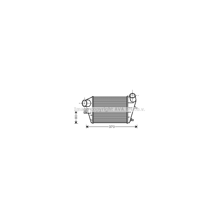 Intercooler - AVA ALA4086