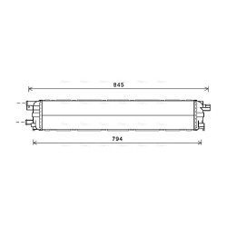 Radiator - Engine Cooling - AVA AI2366