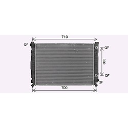 Radiator - Engine Cooling - AVA AI2431