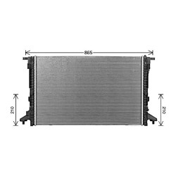 Radiator - Engine Cooling - AVA AI2441