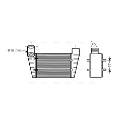 Intercooler - AVA AI4225