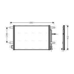 AC Condenser - AVA AI5238