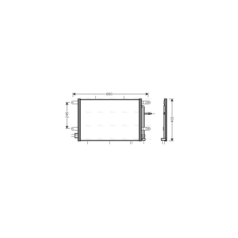 AC Condenser - AVA AI5239
