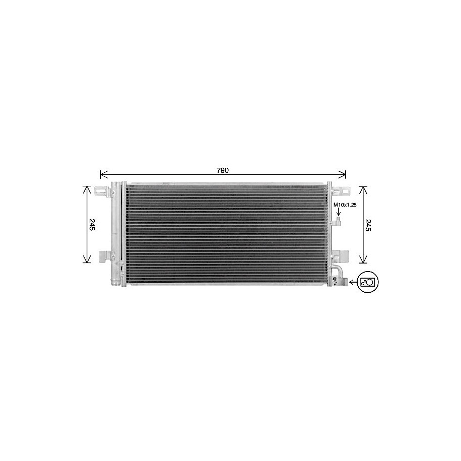 AC Condenser - AVA AI5439D