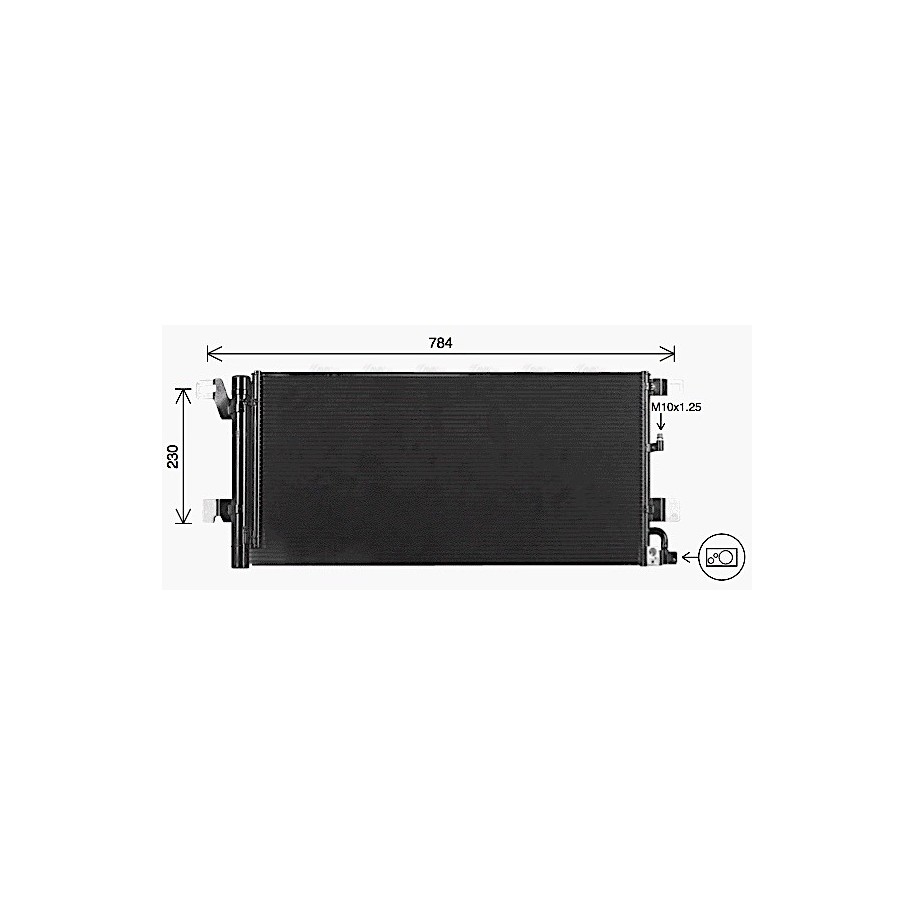AC Condenser - AVA AI5447D