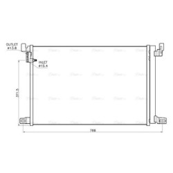 AC Condenser - AVA AI5459D