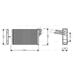 Heater Matrix - AVA AI6156