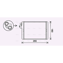 Heater Matrix - AVA AI6408