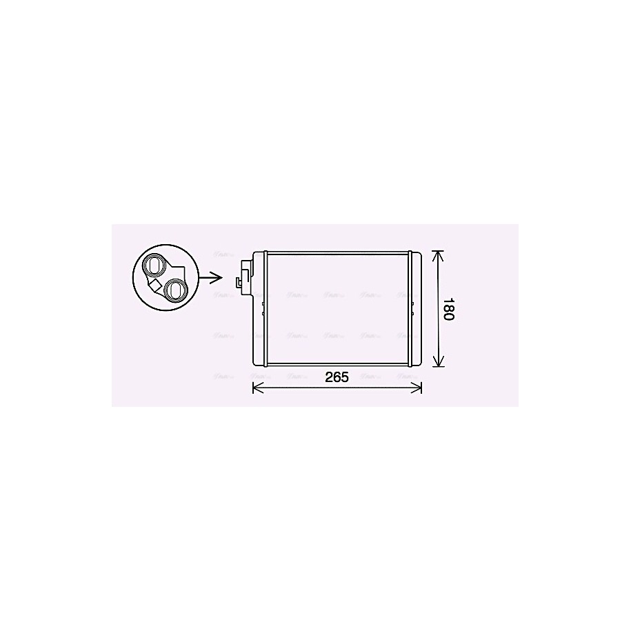 Heater Matrix - AVA AI6408
