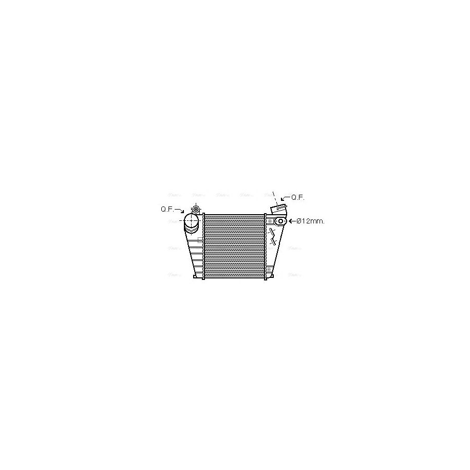 Intercooler - AVA AIA4200