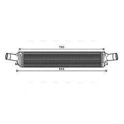 Intercooler - AVA AIA4319