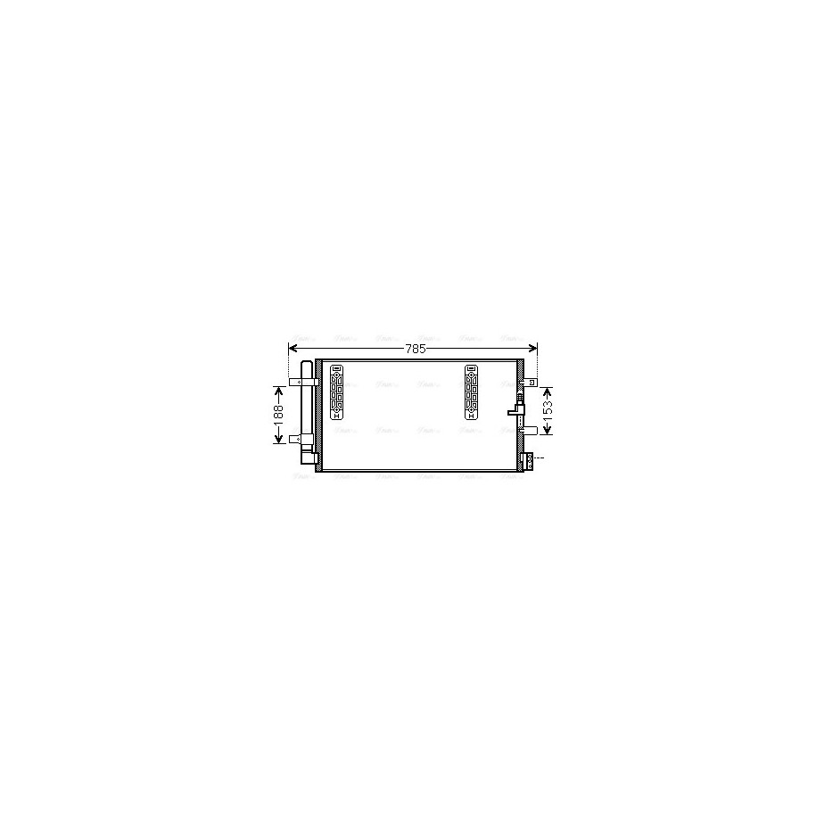 AC Condenser - AVA AIA5297D