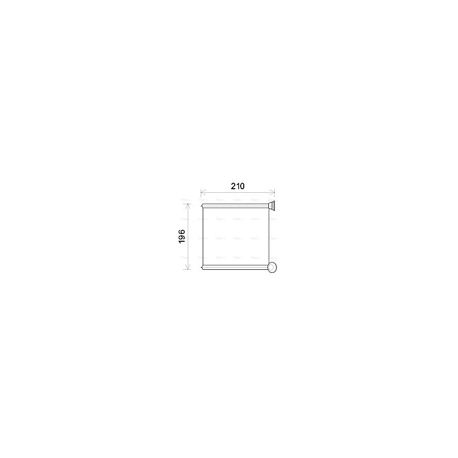 Heater Matrix - AVA AIA6385