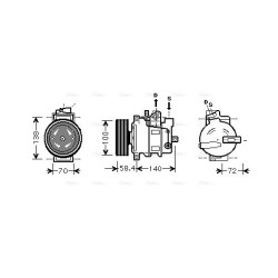 AC Compressor - AVA AIAK262