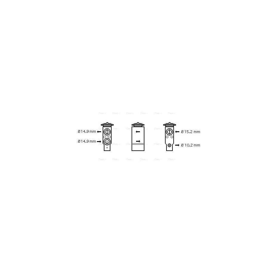 AC Expansion Valve - AVA AL1094