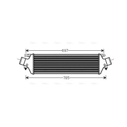 Intercooler - AVA AL4118