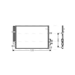 AC Condenser - AVA ALA5097D