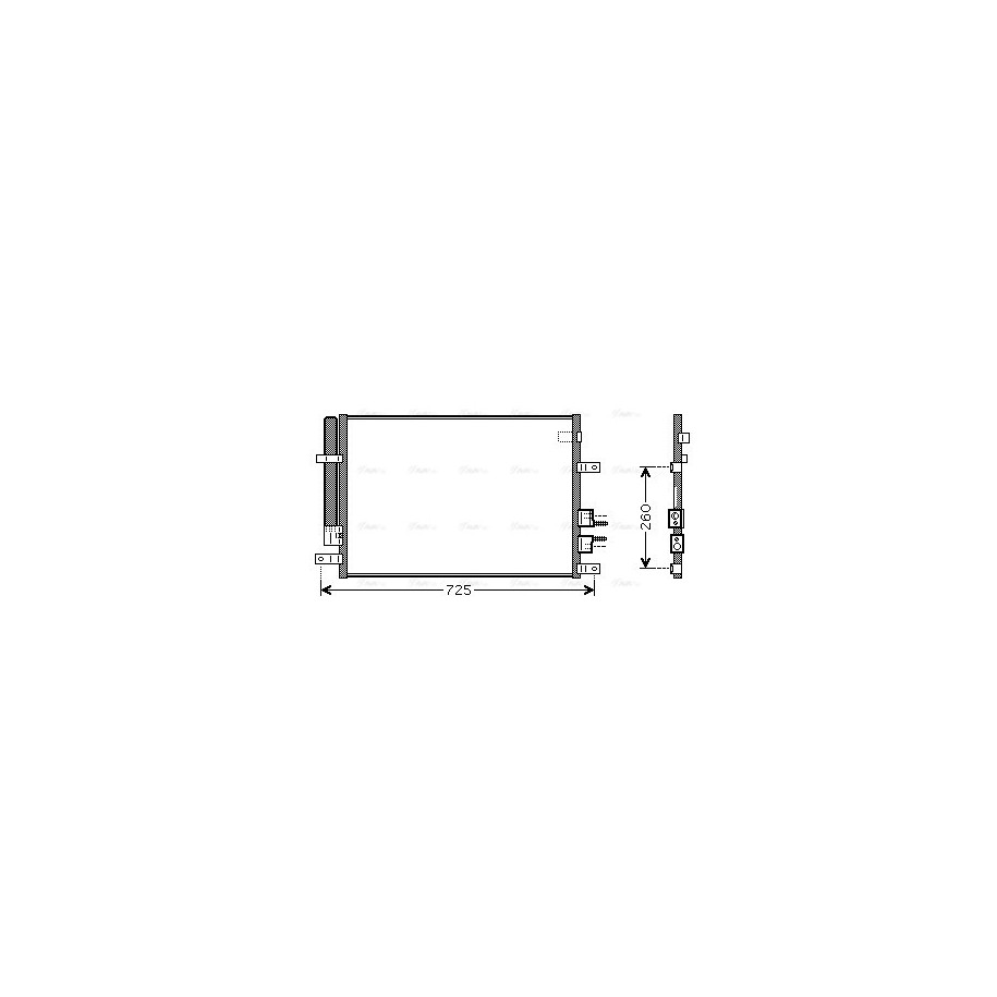 AC Condenser - AVA ALA5097D